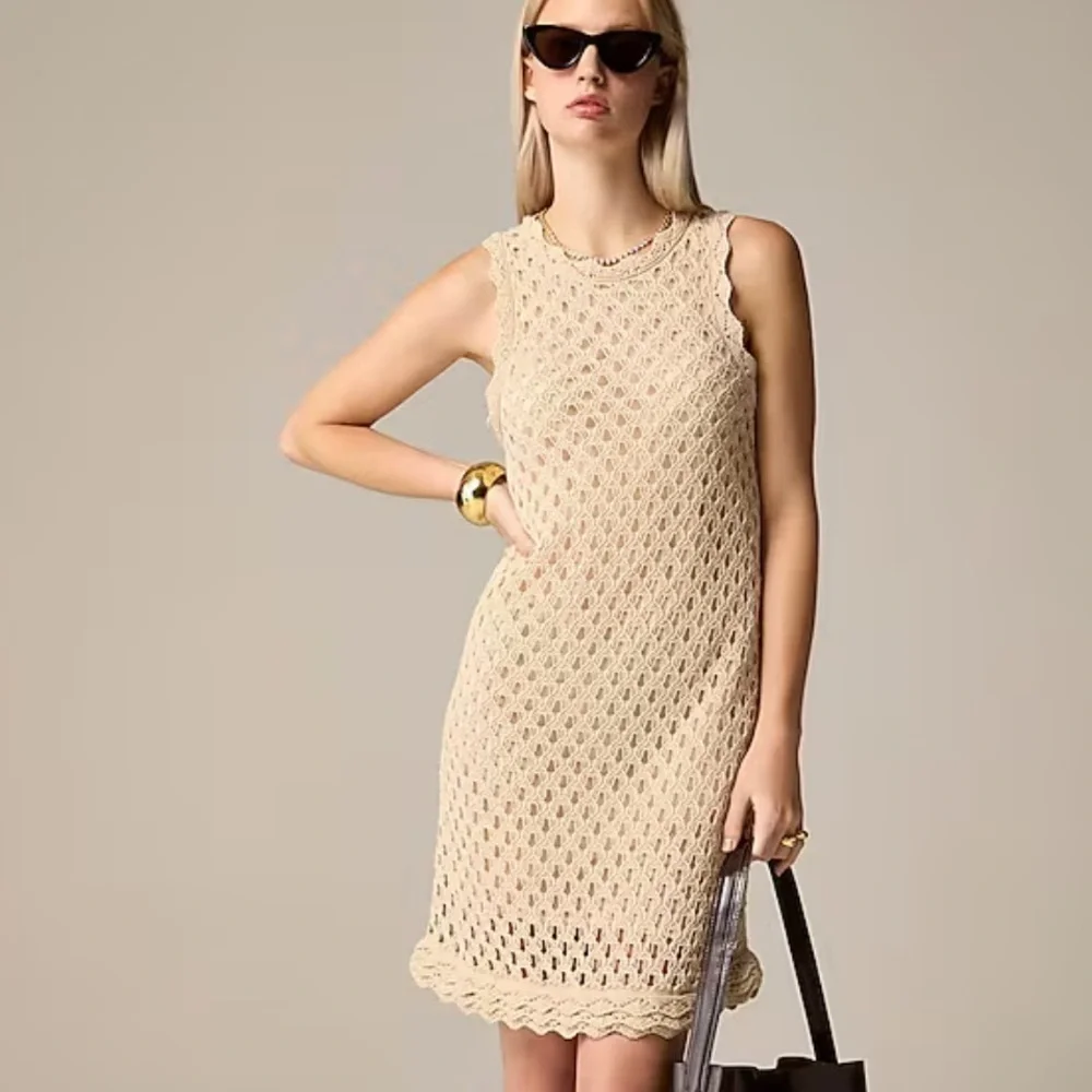 J crew Pointelle sleeveless sweater-dress